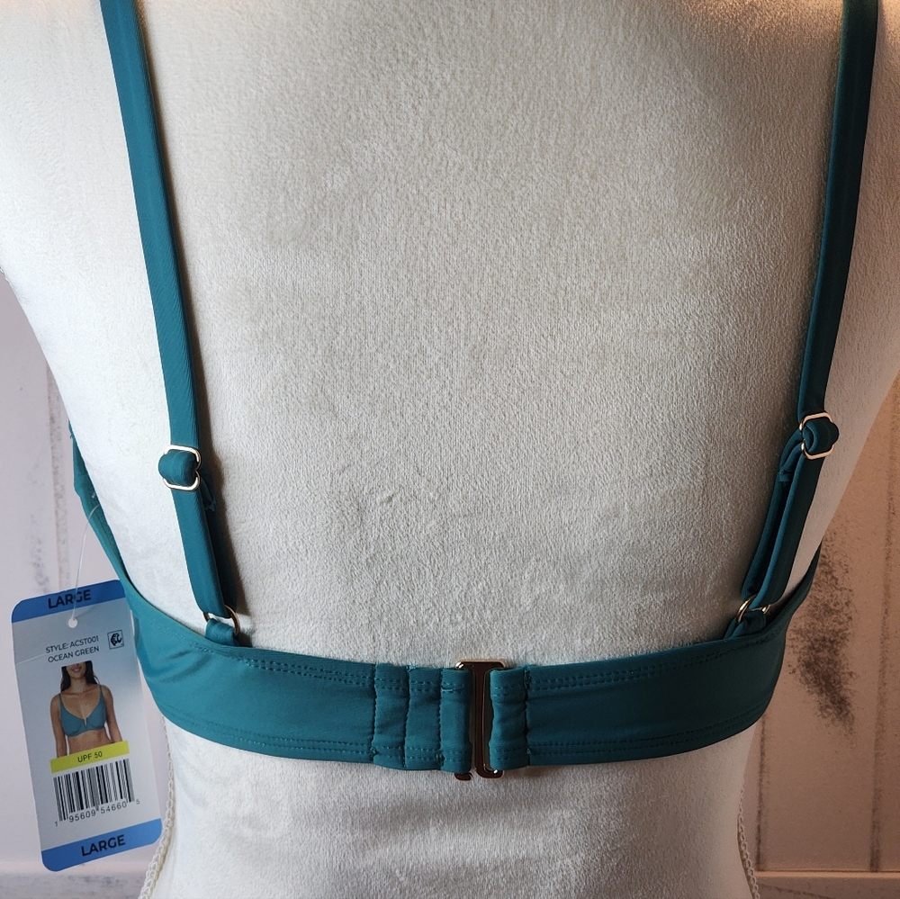 Anne Cole Signature V-Wire Bikini Top - Picture 3 of 9